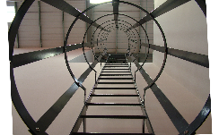 Steel cat Ladder - another view